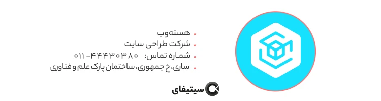 شرکت هسته وب ایرانیان بهترین شرکت طراحی سایت در ساری